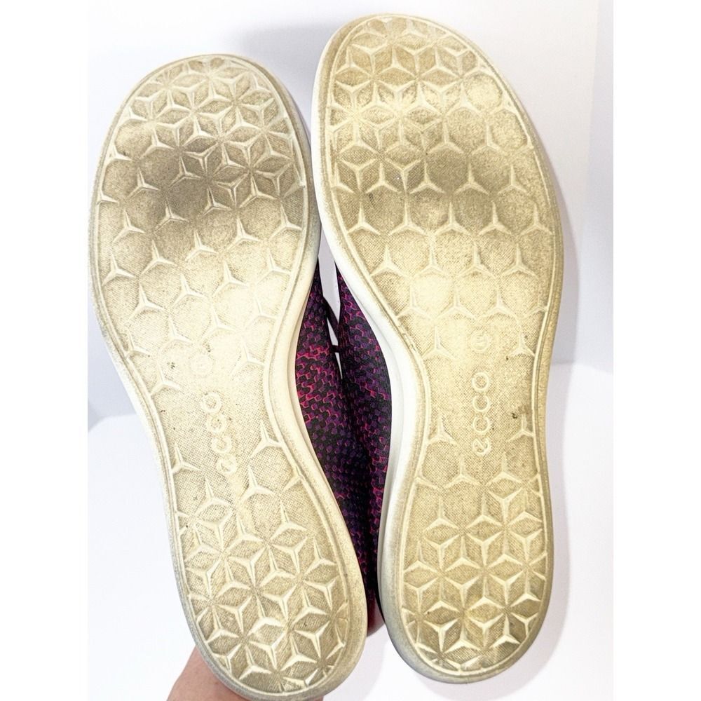 Ecco Sense Sport Lace Up Sneakers Comfort Walking Purple Light Womens 40/ 9-9.5 - Picture 9 of 15